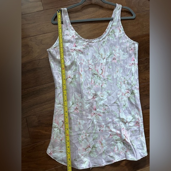 Floral Sleeveless Nightgown - Picture 3 of 4